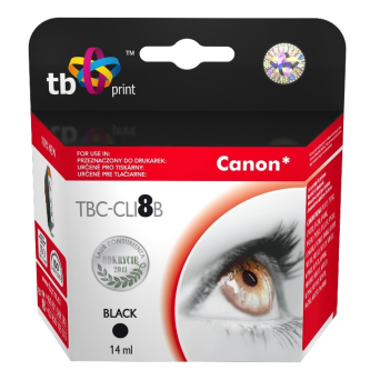 Tusz do Canon CLI8B TBC-CLI8B BK 100% nowy | 5901500500494