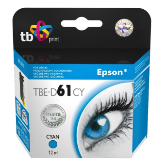 Tusz do Epson D68 TBE-D61CY CY | 5901500500814