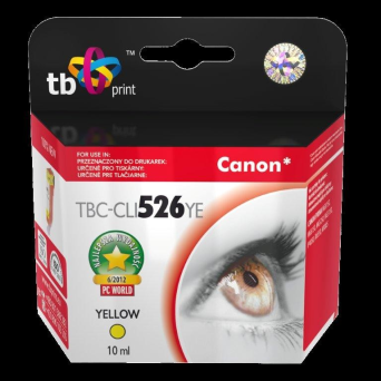 Tusz do Canon PIXMA iP 4850 TBC-CLI526YE YE | 5901500501125