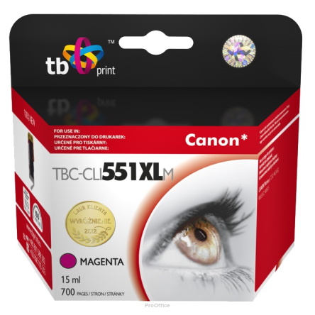 Tusz do Canon PIXMA MX 925 TBC-CLI551XLMA MA | 5901500502269