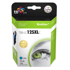 Tusz do Brother LC125XL TBB-LC125XLC CY | 5901500502825