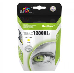 Tusz do Brother LC1280XL TBB-LC1280XLY YE | 5901500501613