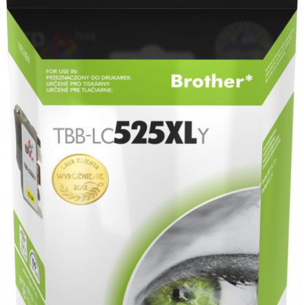 Tusz do Brother LC529/539  TBB-LC525XLY YE | 5901500503686