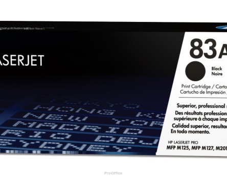 Toner 83A Black 1.5k CF283A | 886112397692