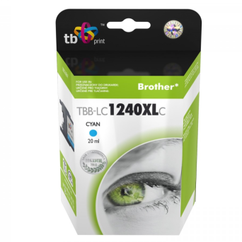 Tusz do Brother LC1240XL TBB-LC1240XLC CY | 5901500501552