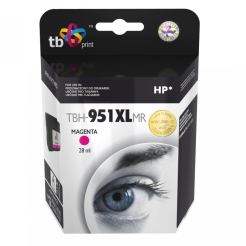 Tusz do HP OJ Pro 8100 Purpurowy refabrykowany TBH-951XLMR | 5901500501880