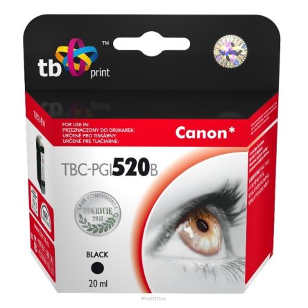 Tusz do Canon PGI520 TBC-PGI520B BK 100% nowy | 5901500500692